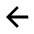 Arrow Back Icon from Sharp Line - Material Pro Set