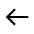 Arrow Left Alt Fill Icon from Sharp Fill - Material Symbols Set