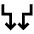Arrow Or Edge Icon from Sharp Line - Material Pro Set