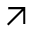 Arrow Outward Icon from Sharp Line - Material Symbols Set