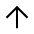 Arrow Upward Fill Icon from Sharp Fill - Material Symbols Set