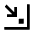 Bottom Right Click Fill Icon from Sharp Fill - Material Pro Set