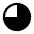 Clock Loader 80 Fill Icon from Sharp Fill - Material Symbols Set