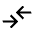 Compare Arrows Fill Icon from Outlined Fill - Material Symbols Set