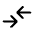 Compare Arrows Icon from Rounded Line - Material Symbols Set