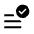 Data Check Fill Icon from Sharp Fill - Material Symbols Set