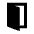 Door Open Alt Fill Icon from Outlined Fill - Material Pro Set