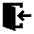 Door Open Enter Fill Icon from Outlined Fill - Material Pro Set