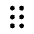 Drag Indicator Icon from Sharp Line - Material Symbols Set