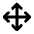 Drag Pan Fill Icon from Rounded Fill - Material Pro Set