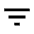 Filter List Icon from Sharp Line - Material Pro Set