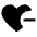 Heart Minus Fill Icon from Rounded Fill - Material Symbols Set