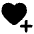 Heart Plus Fill Icon from Rounded Fill - Material Pro Set