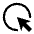 Highlight Mouse Cursor Fill Icon from Outlined Fill - Material Symbols Set