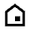 Home Window Icon from Outlined Line - Material Pro Set