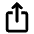 Ios Share Icon from Rounded Line - Material Pro Set