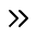 Keyboard Double Arrow Right Icon from Rounded Line - Material Symbols Set