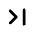 Last Page Fill Icon from Rounded Fill - Material Pro Set