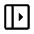 Left Panel Open Icon from Rounded Line - Material Symbols Set