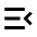 Menu Open Fill Icon from Sharp Fill - Material Pro Set