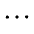 More Horiz Icon from Rounded Line - Material Symbols Set