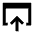 Open In Browser Icon from Sharp Line - Material Pro Set
