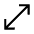 Open In Full Fill Icon from Sharp Fill - Material Symbols Set