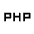 Php Fill Icon from Sharp Fill - Material Symbols Set