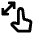 Pinch Icon from Rounded Line - Material Pro Set
