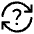 Question Exchange Fill Icon from Rounded Fill - Material Symbols Set