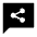Share Reviews Fill Icon from Sharp Fill - Material Symbols Set