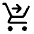 Shopping Cart Checkout Fill Icon from Rounded Fill - Material Symbols Set