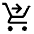 Shopping Cart Checkout Icon from Outlined Line - Material Symbols Set