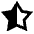 Star Half Icon from Sharp Line - Material Pro Set