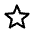 Star Icon from Rounded Line - Material Symbols Set