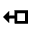 Swipe Left Alt 2 Icon from Sharp Line - Material Pro Set