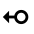 Swipe Left Alt 2 Icon from Outlined Line - Material Pro Set