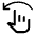 Swipe Left Icon from Outlined Line - Material Symbols Set
