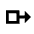 Swipe Right Alt 2 Icon from Sharp Line - Material Pro Set