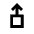 Swipe Up Alt Icon from Sharp Line - Material Pro Set