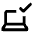 Sync Saved Locally Icon from Rounded Line - Material Pro Set