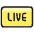 Live Notice icon - Free transparent PNG, SVG. No sign up needed.