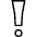 Exclamation Mark Icon from Guidance – Free Set