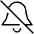 Mute Notification Icon from Guidance – Free Set