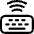 Keyboard Wireless Icon from Ultimate Regular - Free Set