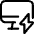 Monitor Flash Icon from Ultimate Regular - Free Set