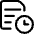 Common File Text Clock Icon from Ultimate Regular - Free Set