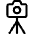 Camera Tripod Icon from Ultimate Regular - Free Set