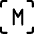 Focus M Icon from Ultimate Regular - Free Set