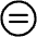 Equal Math Symbol Circle Icon from Ultimate Regular - Free Set